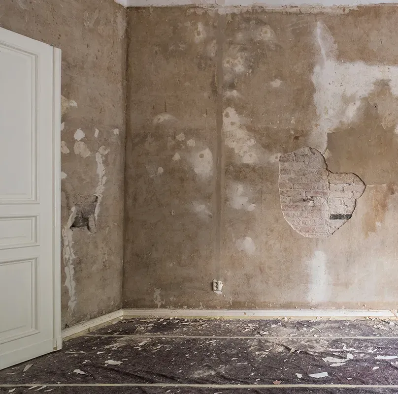 menuiserie mur avant