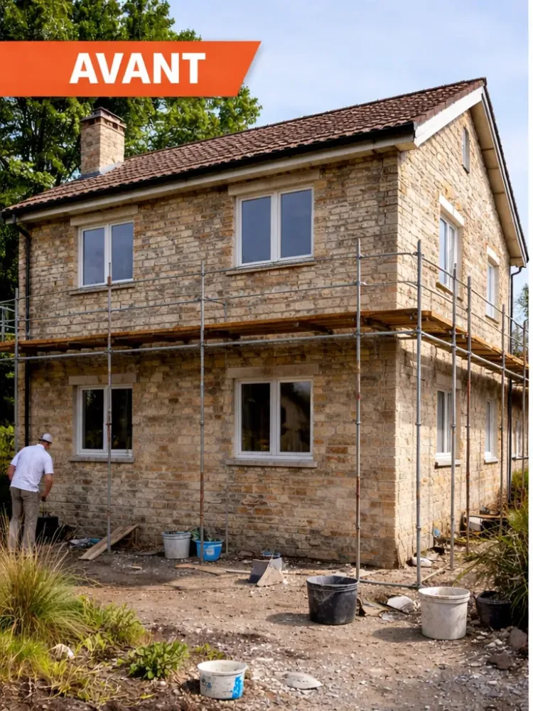 isolation exterieur avant